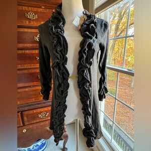 Vintage Belldini Heather Charcoal, Large, Dress Sweater